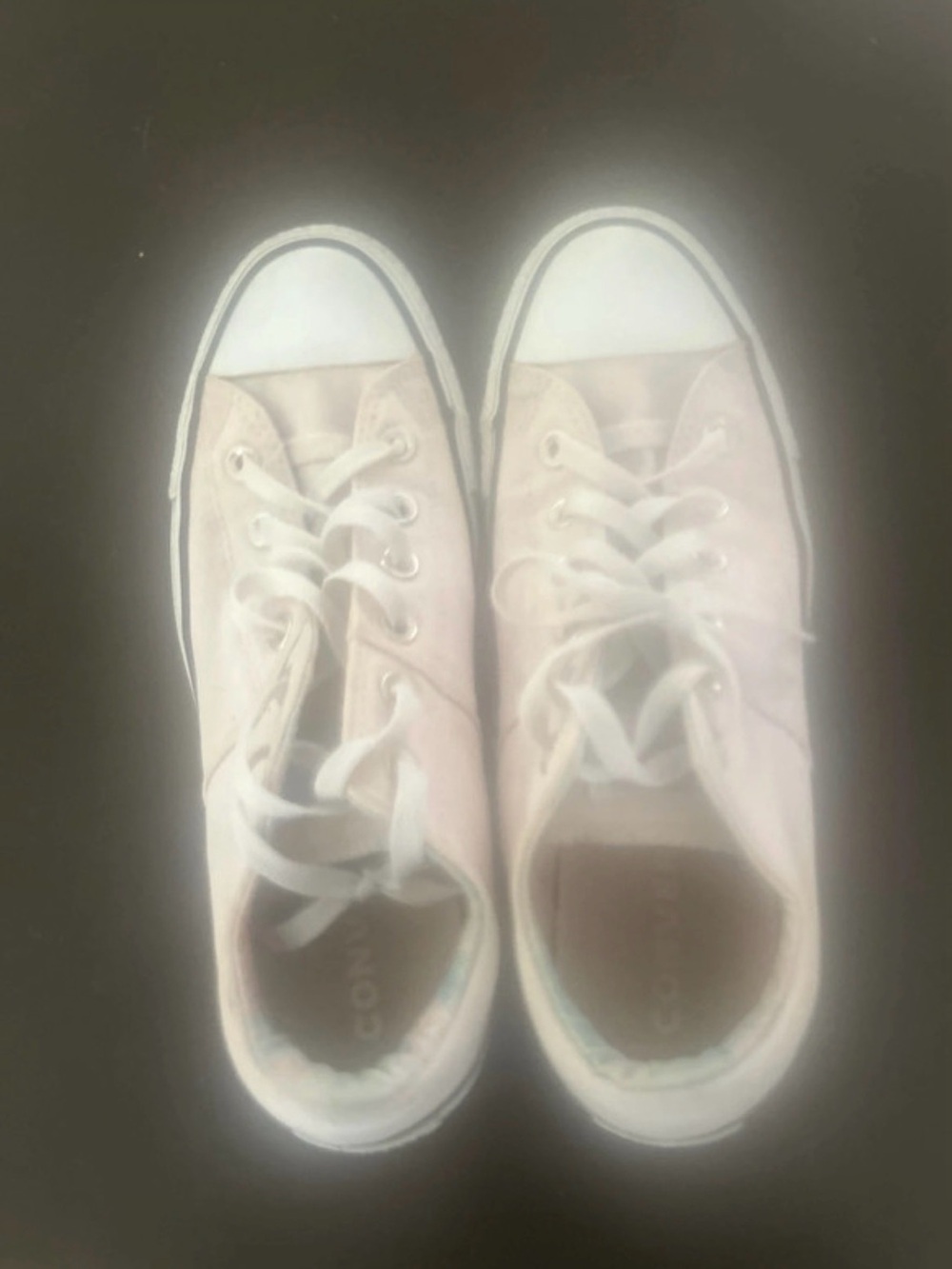 Kids Light Pink Converse Sneakers - Classic Low-Top